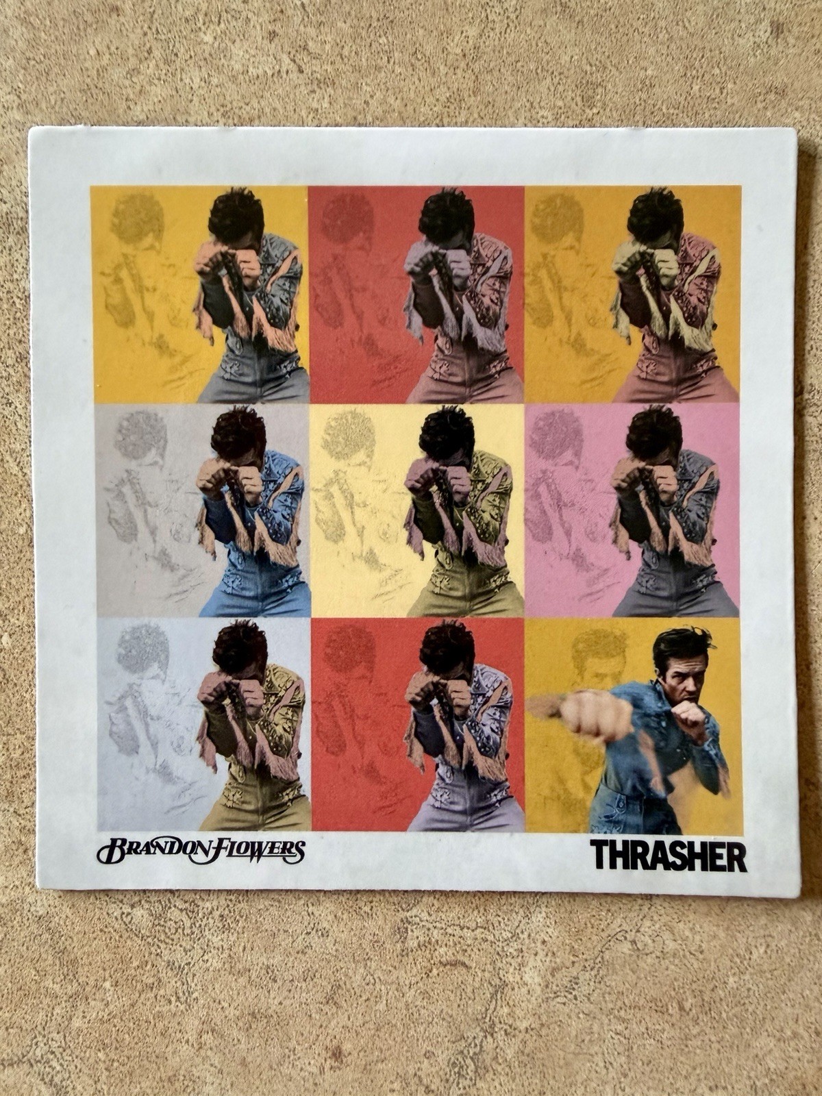 Official Brandon Flowers “Thrasher” Album Promo Magnet THE KILLERS