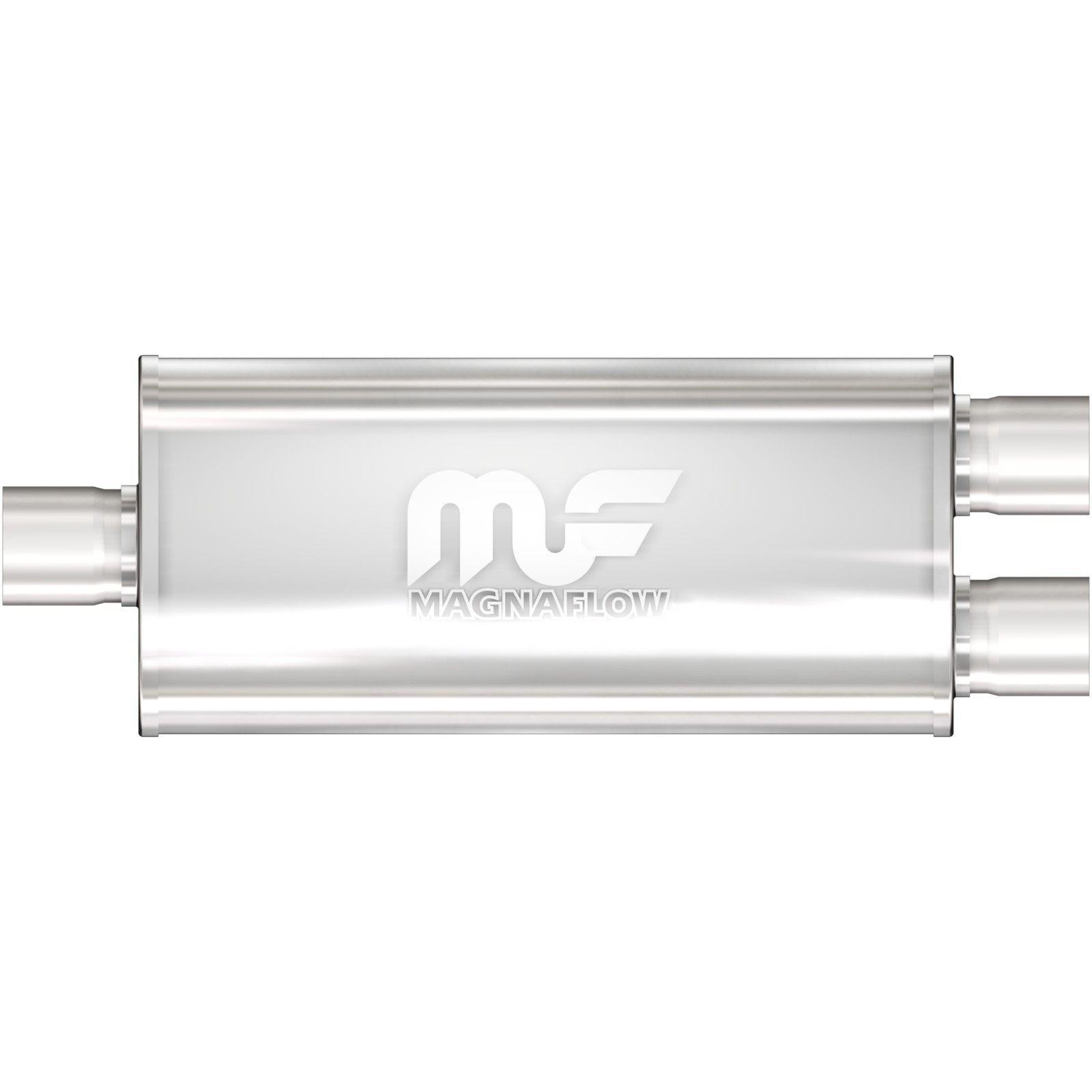 MagnaFlow Performance Exhaust Muffler 12258: 2.5 MagnaFlow Performance Exhaust Muffler 12258: 2.5