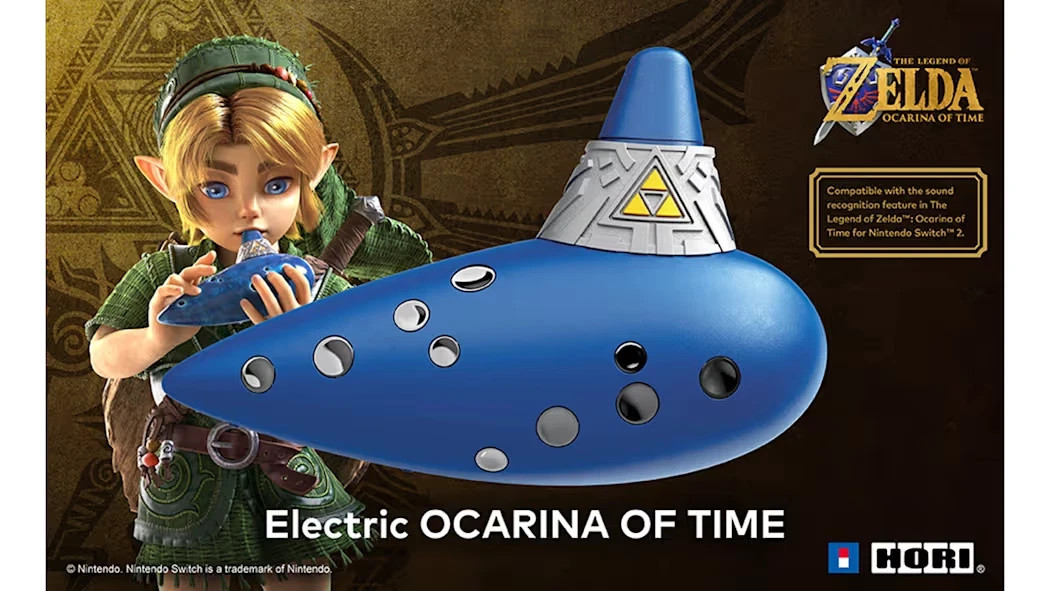 PRESALE HORI Legend of Zelda Electric OCARINA OF TIME Nintendo USA SHIPS 11/05