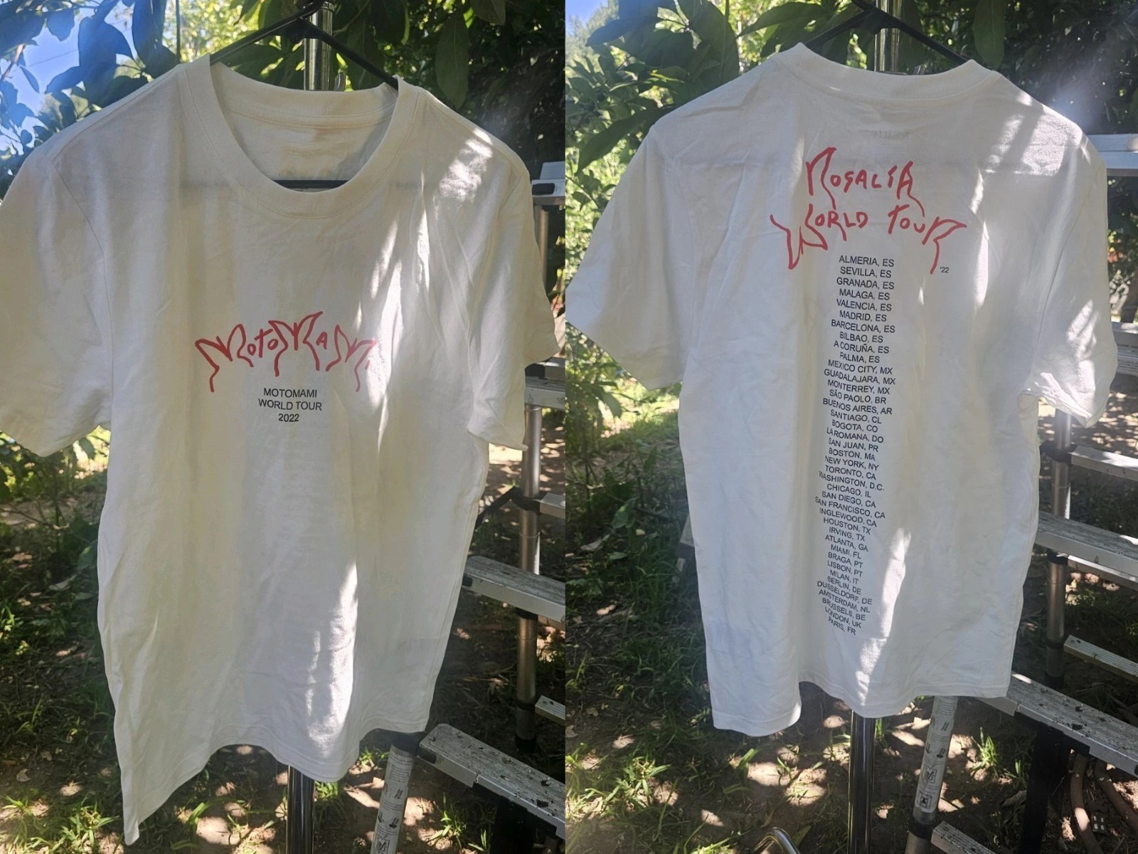 Rosalia Motomami 2022 World Tour Shirt White All size BL2280
