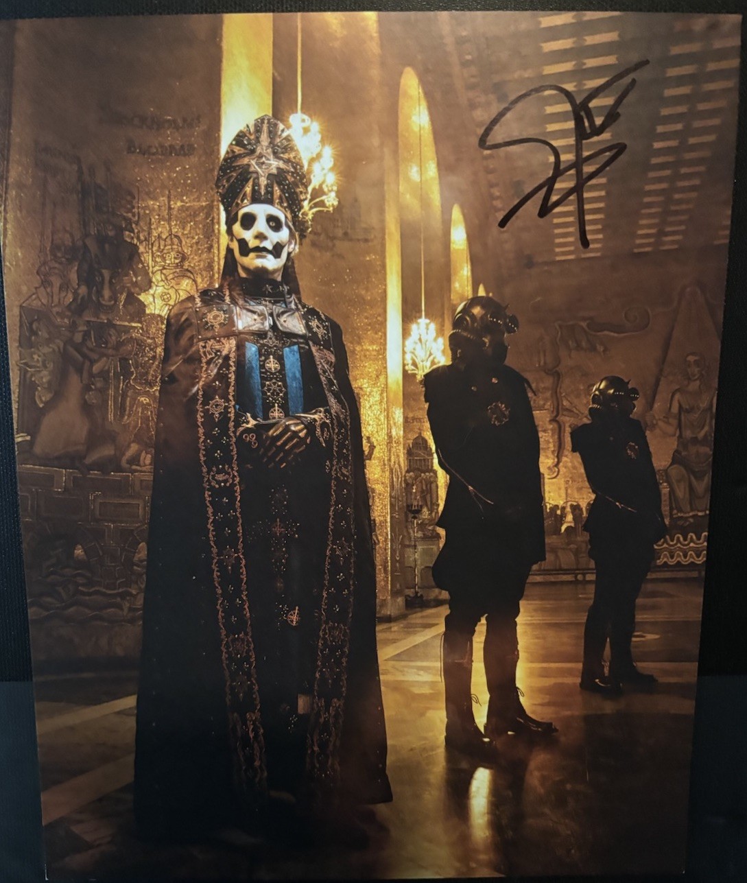 Ghost Papa Emeritus IV Signed Photograph 8x10 Photo Ghost Papa Emeritus IV Signed Photograph 8x10 Photo