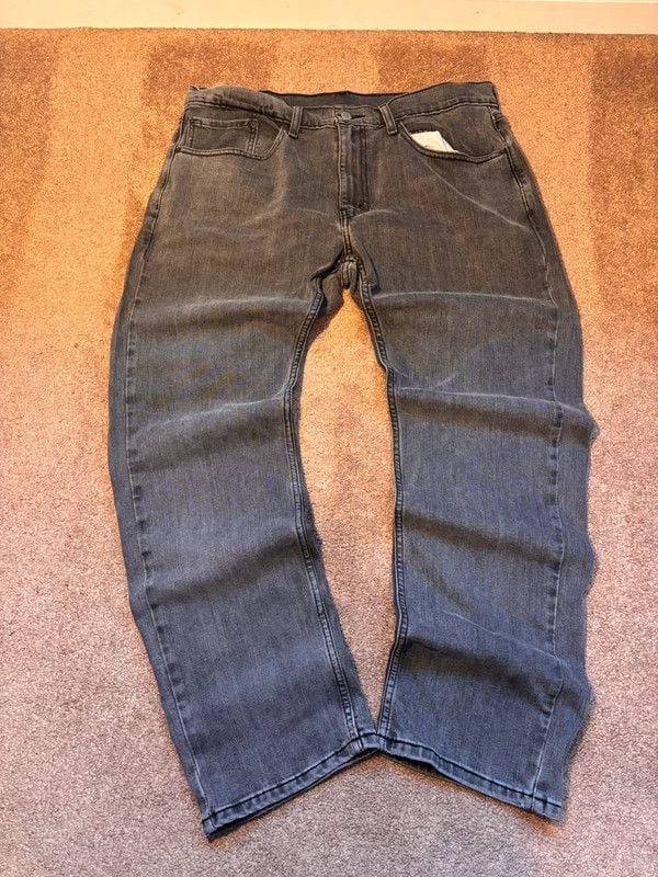 Vintage 90s grunge skater Levi\'s \'94 Baggy Washed Black Jeans 25 Vintage 90s grunge skater Levi\'s \'94 Baggy Washed Black Jeans 25