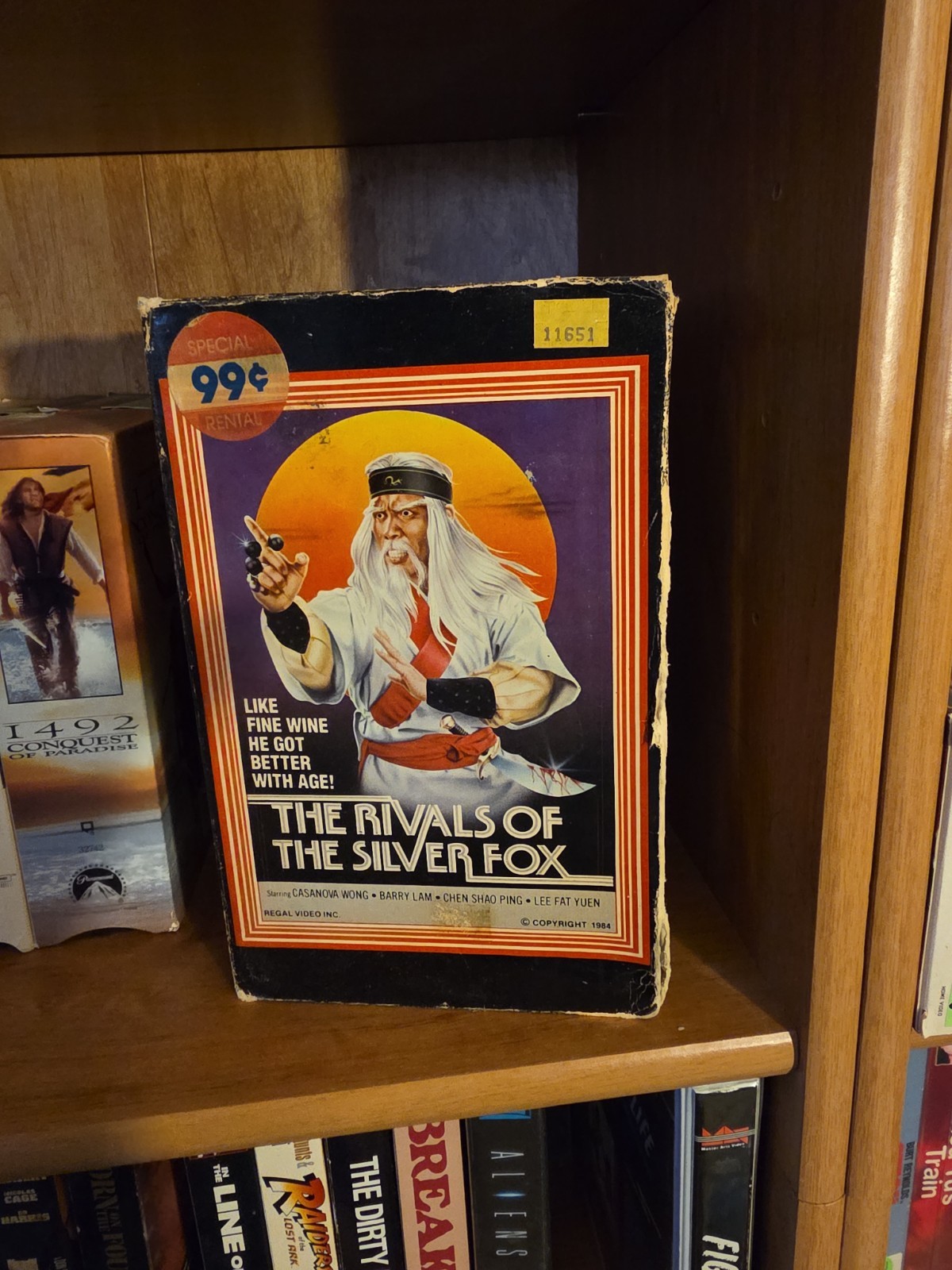The Rivals Of The Silver Fox Vhs Rare Open New Horizons, Original Copy 1984