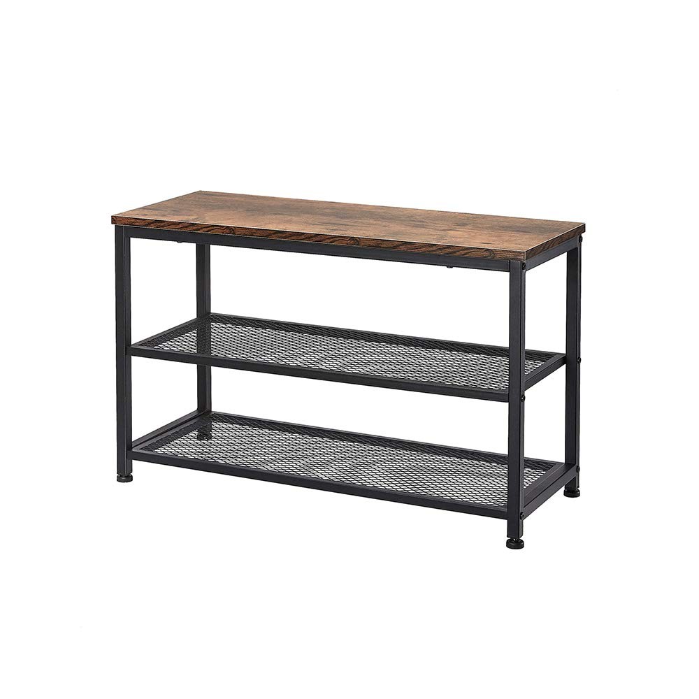 Azl1 Life Concept Shoe Bench 3-Tier Engineered Wood Shoe Rack Placement Shelves Azl1 Life Concept Shoe Bench 3-Tier Engineered Wood Shoe Rack Placement Shelves