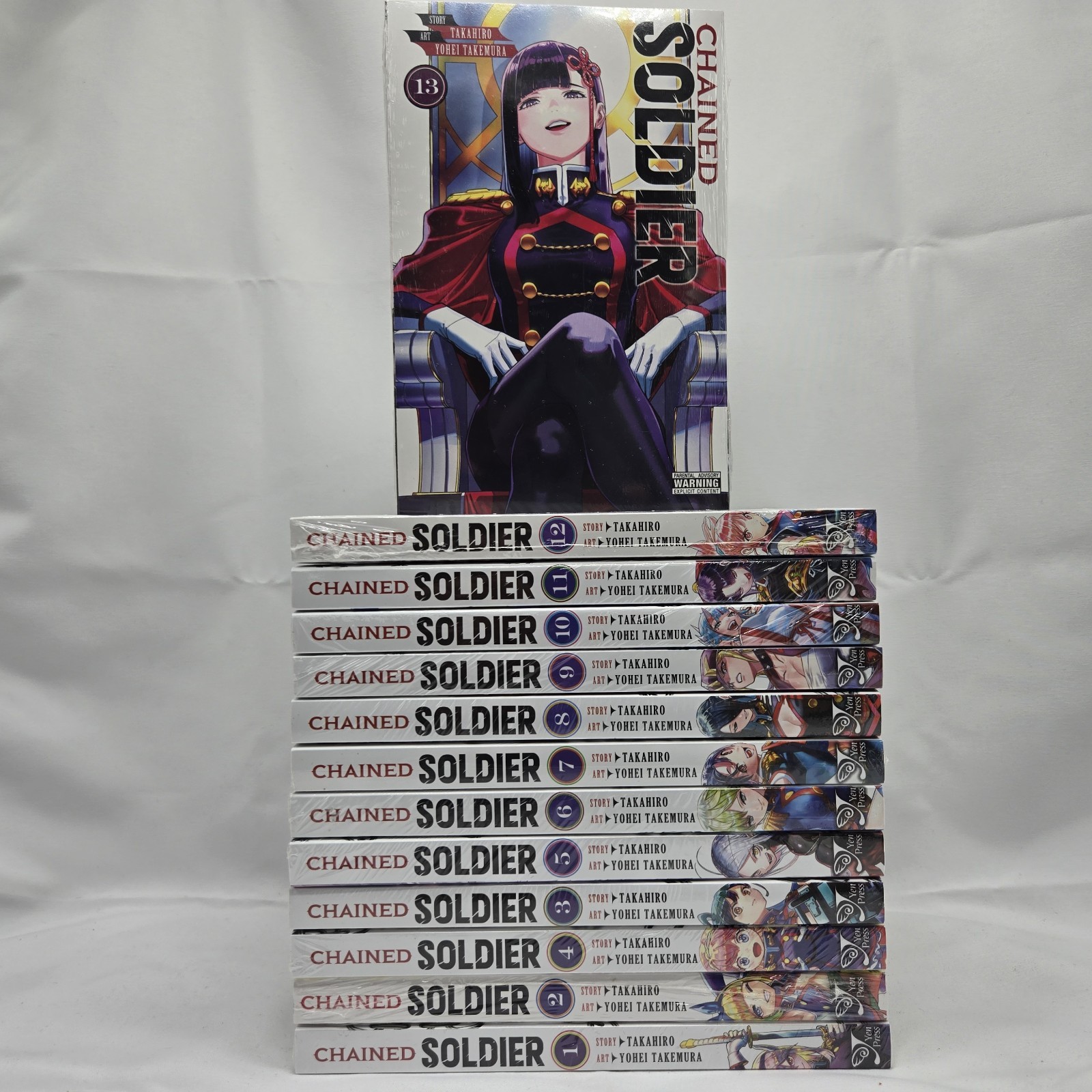 Chained Soldier Manga Volumes 1-13 Brand New English Sealed Authentic Yen Press Chained Soldier Manga Volumes 1-13 Brand New English Sealed Authentic Yen Press