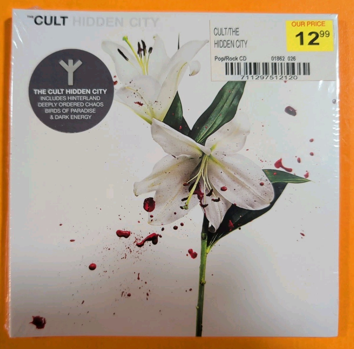 The Cult Hidden City (CD, 2016) NEW sealed Bob Rock produced 10th studio album.