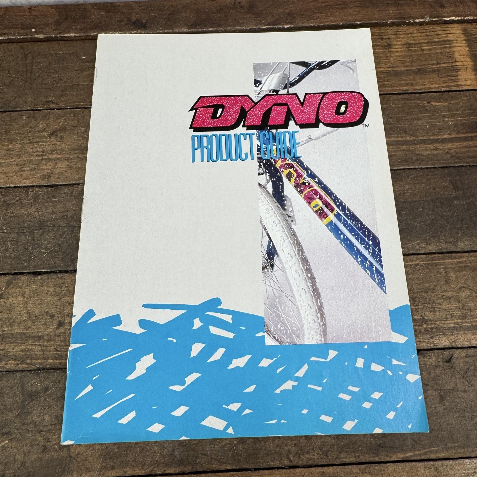 Vintage 1989 Dyno BMX Bicycles Product Guide Catalog Brochure 80s Detour