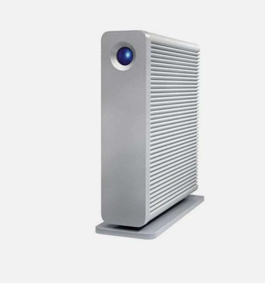 LaCie d2 Quadra 1TB Desktop External Hard Drive 7200 RPM FireWire eSATA New
