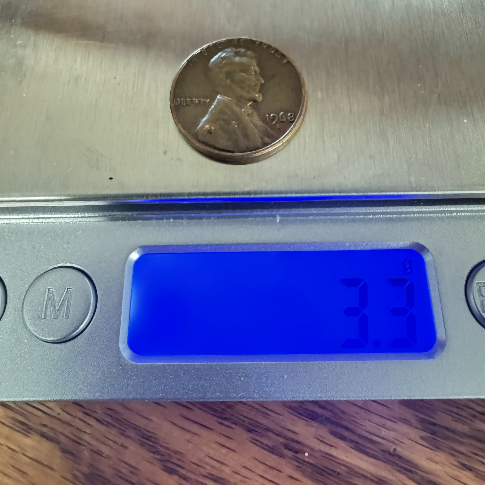 Extremely Rare 1968 D Lincoln Penny Letters On Edge. Extremely Rare 1968 D Lincoln Penny Letters On Edge.