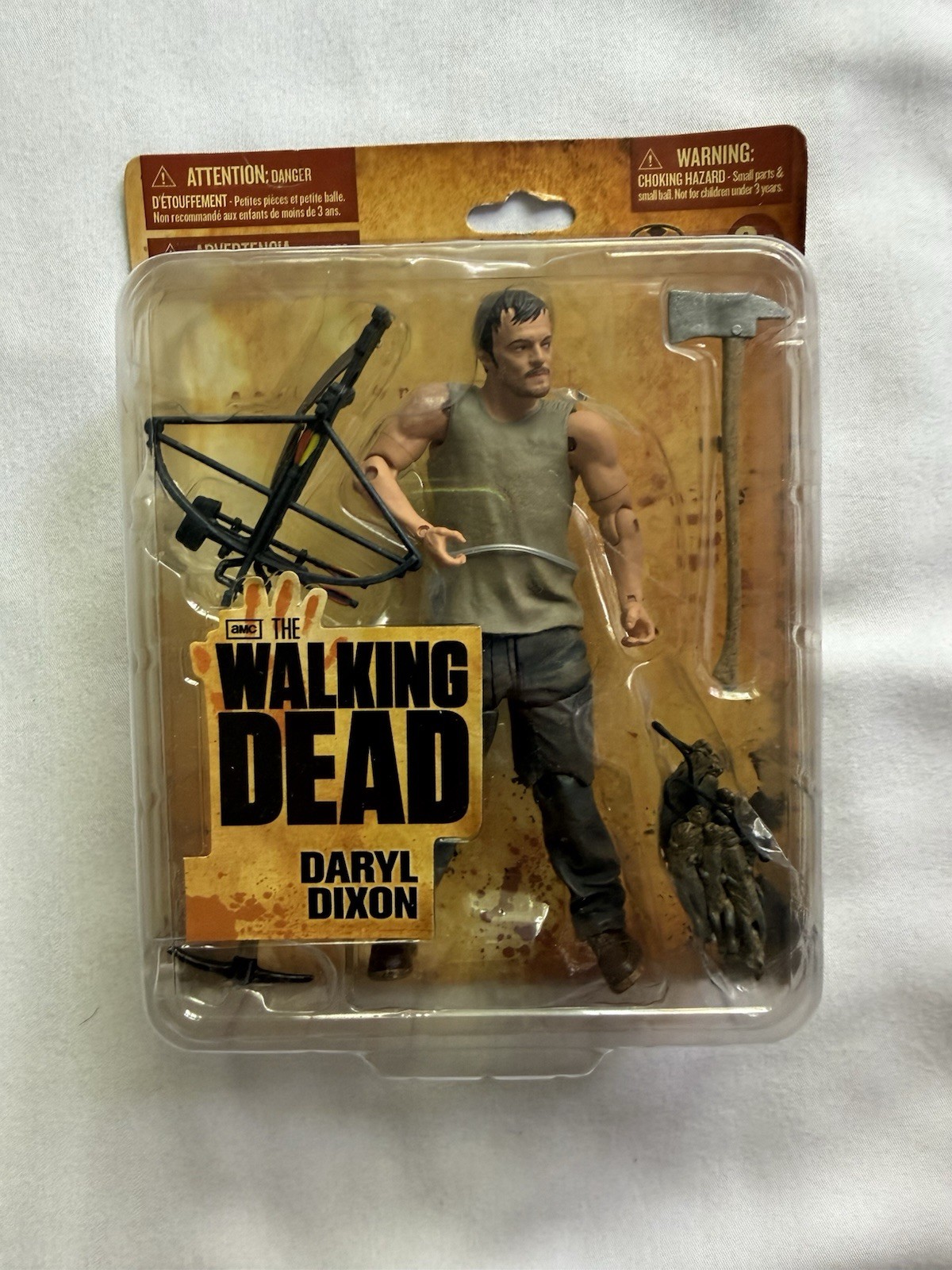 The Walking Dead Daryl Dixon Series 1 McFarlane 2011 Action Figure Sealed