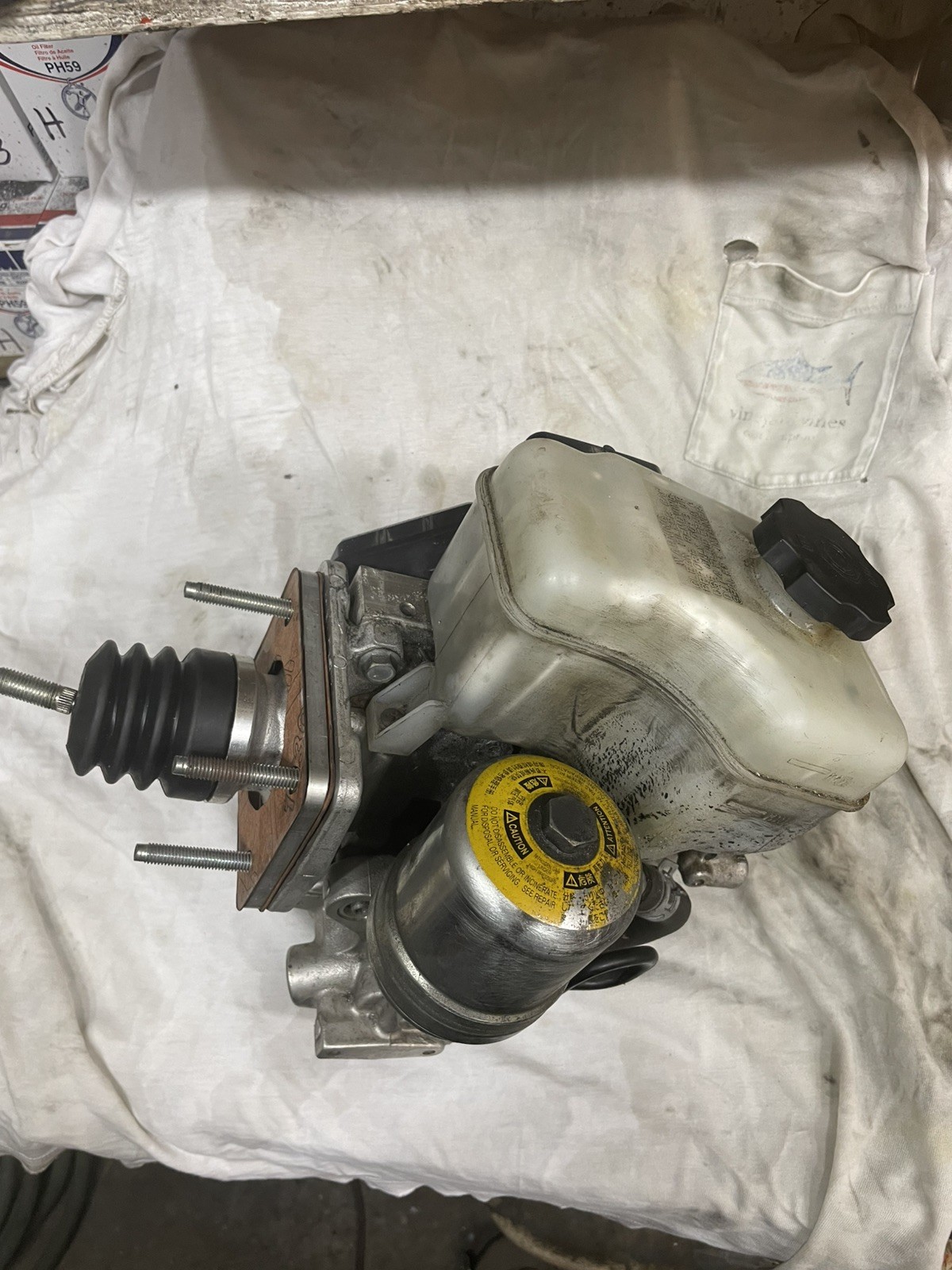 2010 HUMMER H3 ABS ANTI LOCK BRAKE PUMP MODULE UNIT & BOOSTER PUMP  OEM
