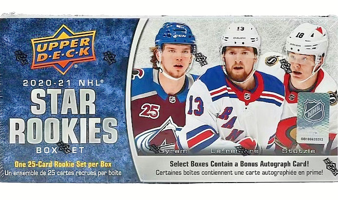 2020-21 Upper Deck NHL Rookie Set Hockey Factory Sealed Box - Ships Immediately