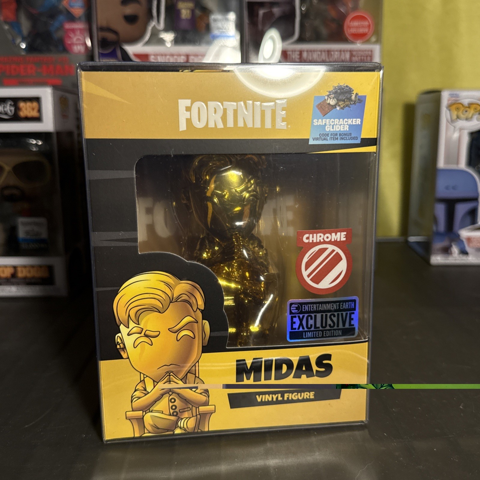 Youtooz Fortnite Midas (Gold Chrome) Exclusive Vinyl Figure LE333 Bonus Code 🔥 Youtooz Fortnite Midas (Gold Chrome) Exclusive Vinyl Figure LE333 Bonus Code 🔥