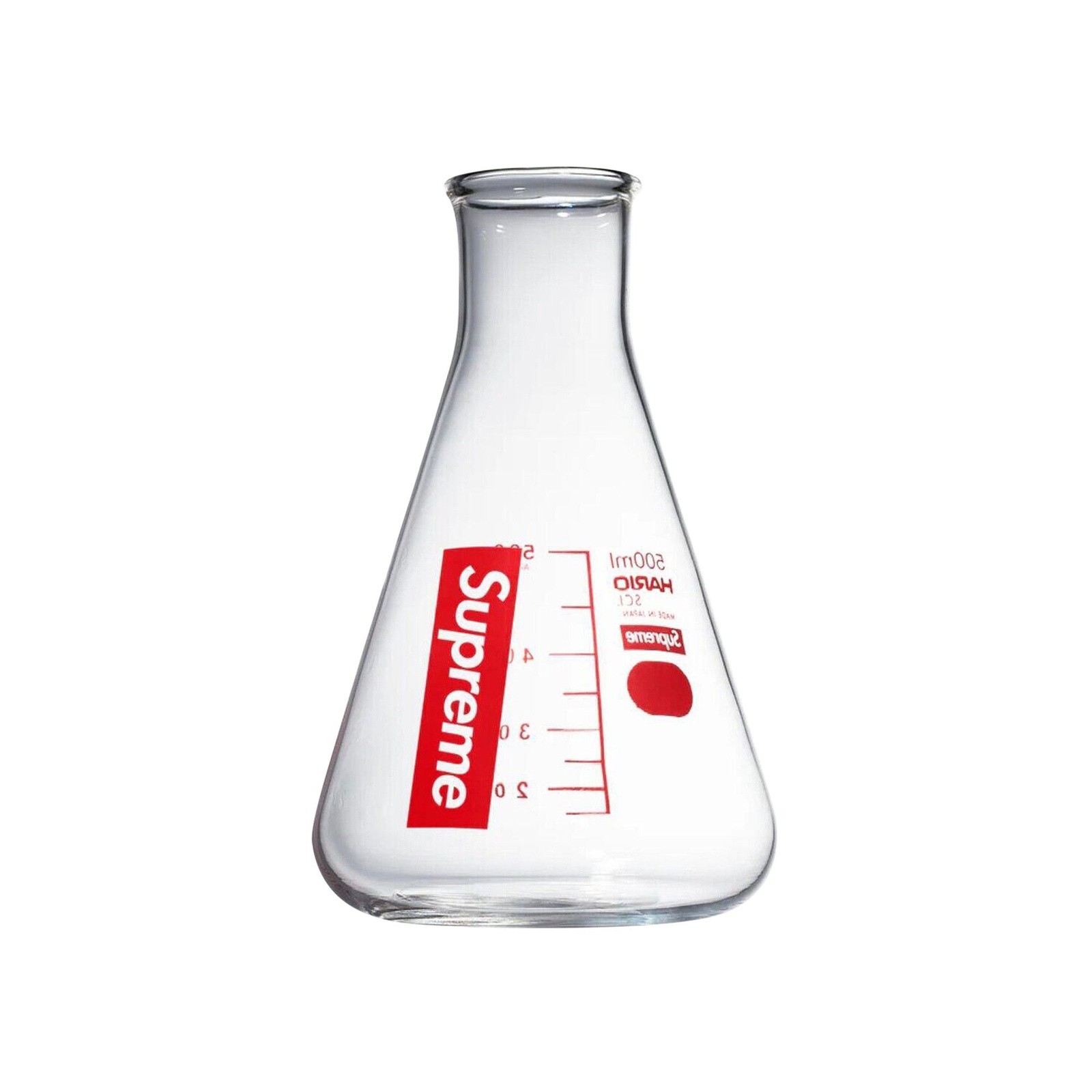 Supreme x Hario 1000ml glass Erlenmeyer flask