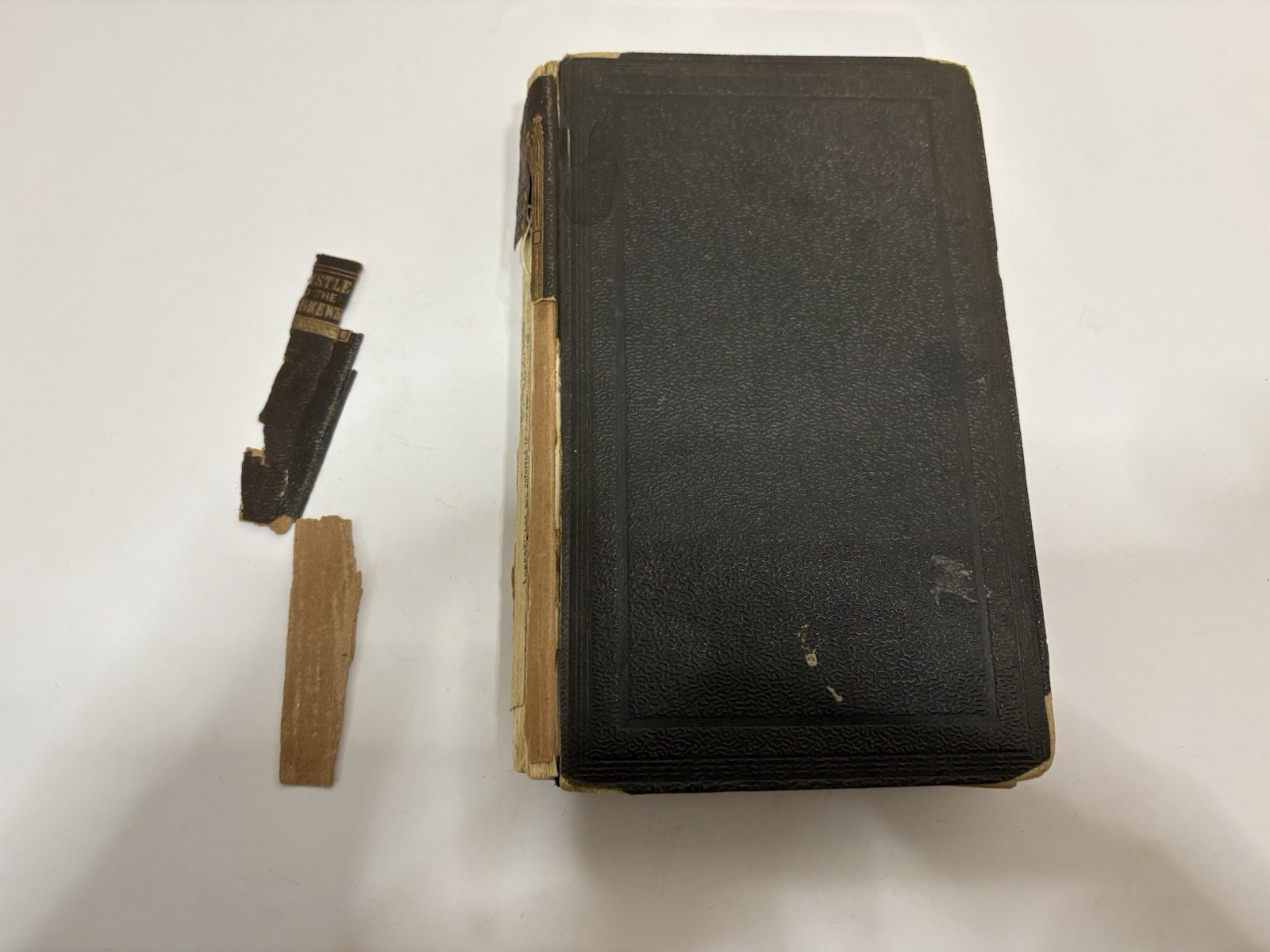 Antique Book Notes, Explanatory & Practical On The Epistle To The Hebrews 1854