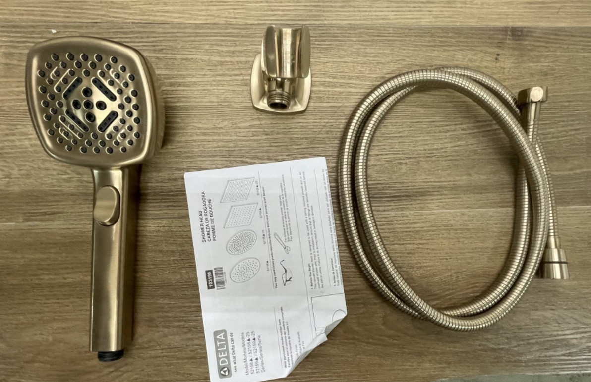 Brizo 88867-GL Allaria Multi-Function Handshower - Brilliance Luxe Gold - *READ* Brizo 88867-GL Allaria Multi-Function Handshower - Brilliance Luxe Gold - *READ*