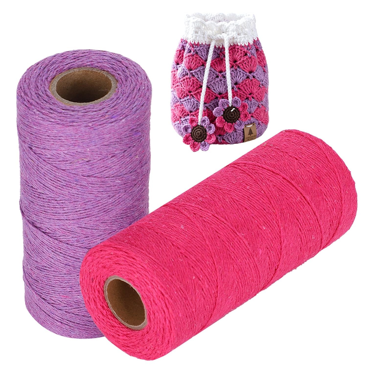 8/4 Cotton Warp Thread for Weaving Loom Handmade
