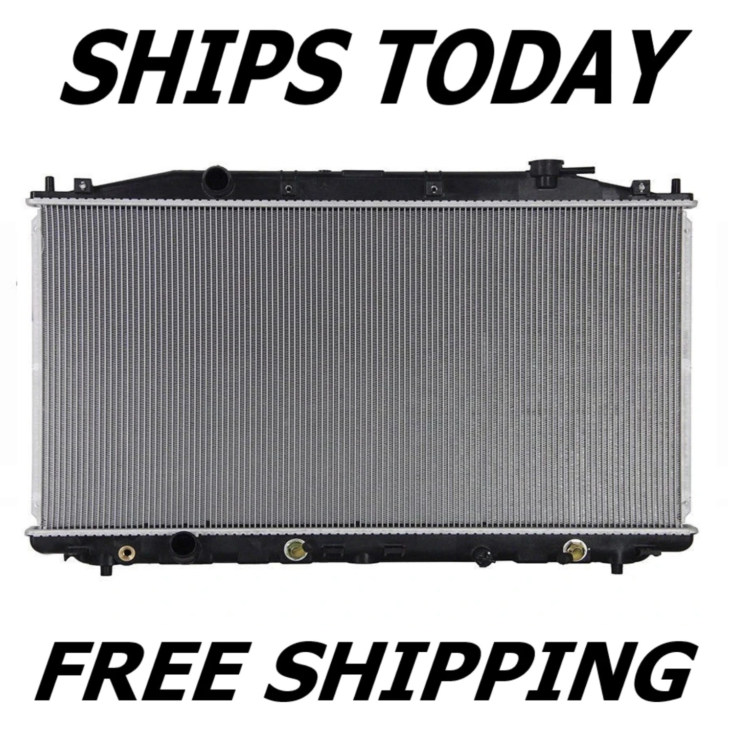 NEW Valeo Premium Radiator For 2008-2012 Honda Accord 2.4L 2012-2015 Crosstour