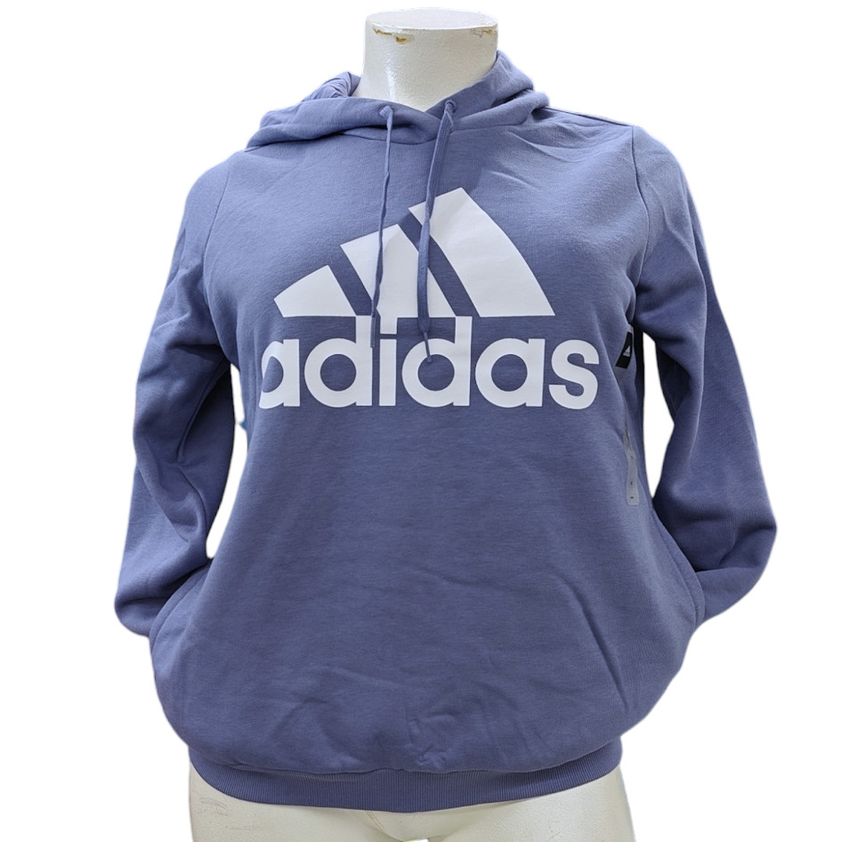 Adidas Loungewear Sweater Essentials Logo Fleece Hoodie H10140 - Orbit Violet Adidas Loungewear Sweater Essentials Logo Fleece Hoodie H10140 - Orbit Violet