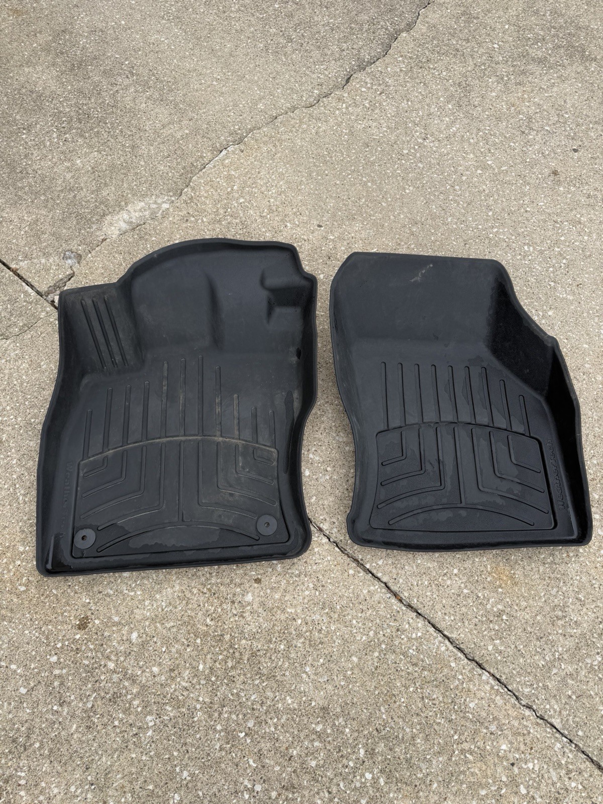 WeatherTech FloorLiner for 2019-2026 VW Jetta - 1st & 2nd Row, Black WeatherTech FloorLiner for 2019-2026 VW Jetta - 1st & 2nd Row, Black