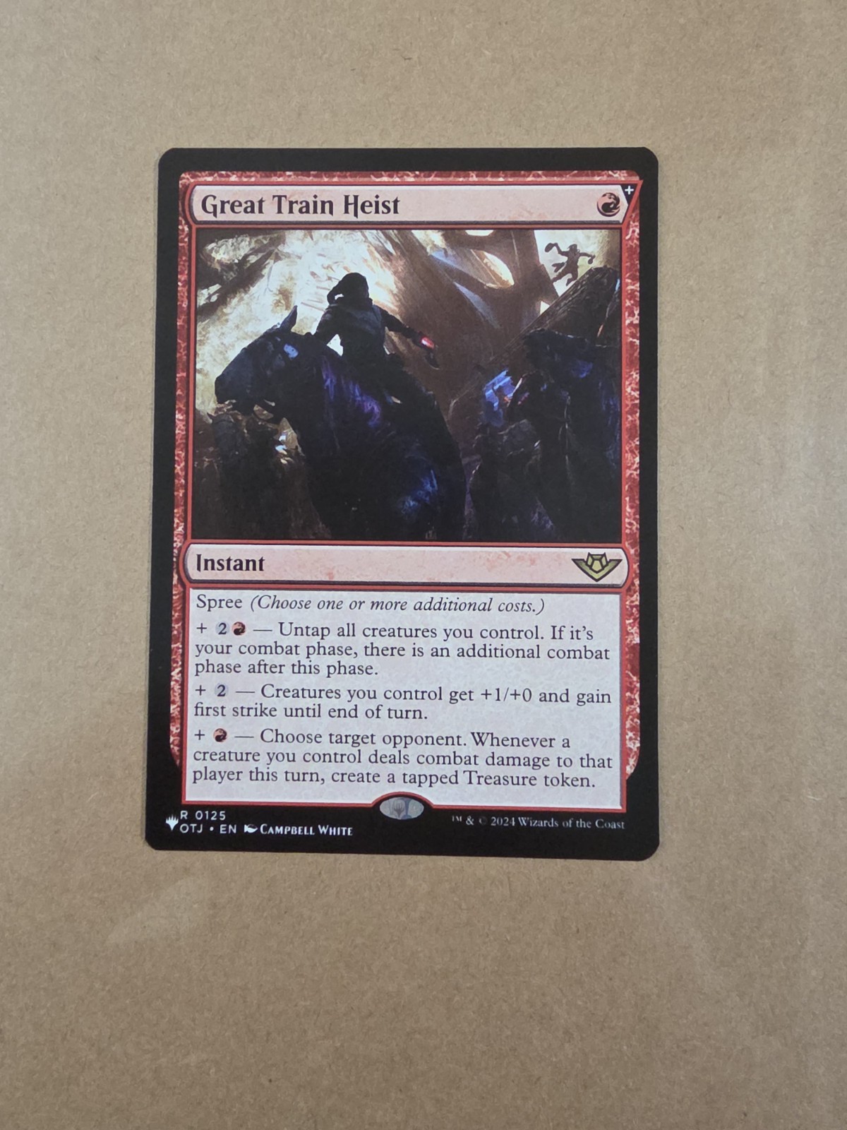 NM Great Train Heist #0125 \ NM Great Train Heist #0125 \