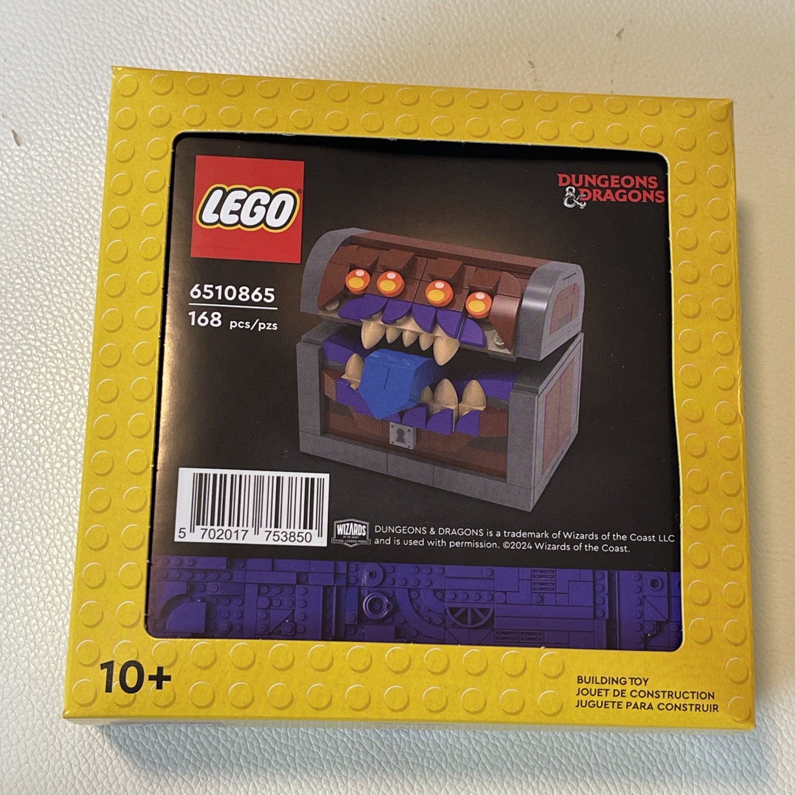 Lego 6510865 VIP Dungeons & Dragons Mimic Dice Box Brand New RETIRED D&D Lego 6510865 VIP Dungeons & Dragons Mimic Dice Box Brand New RETIRED D&D