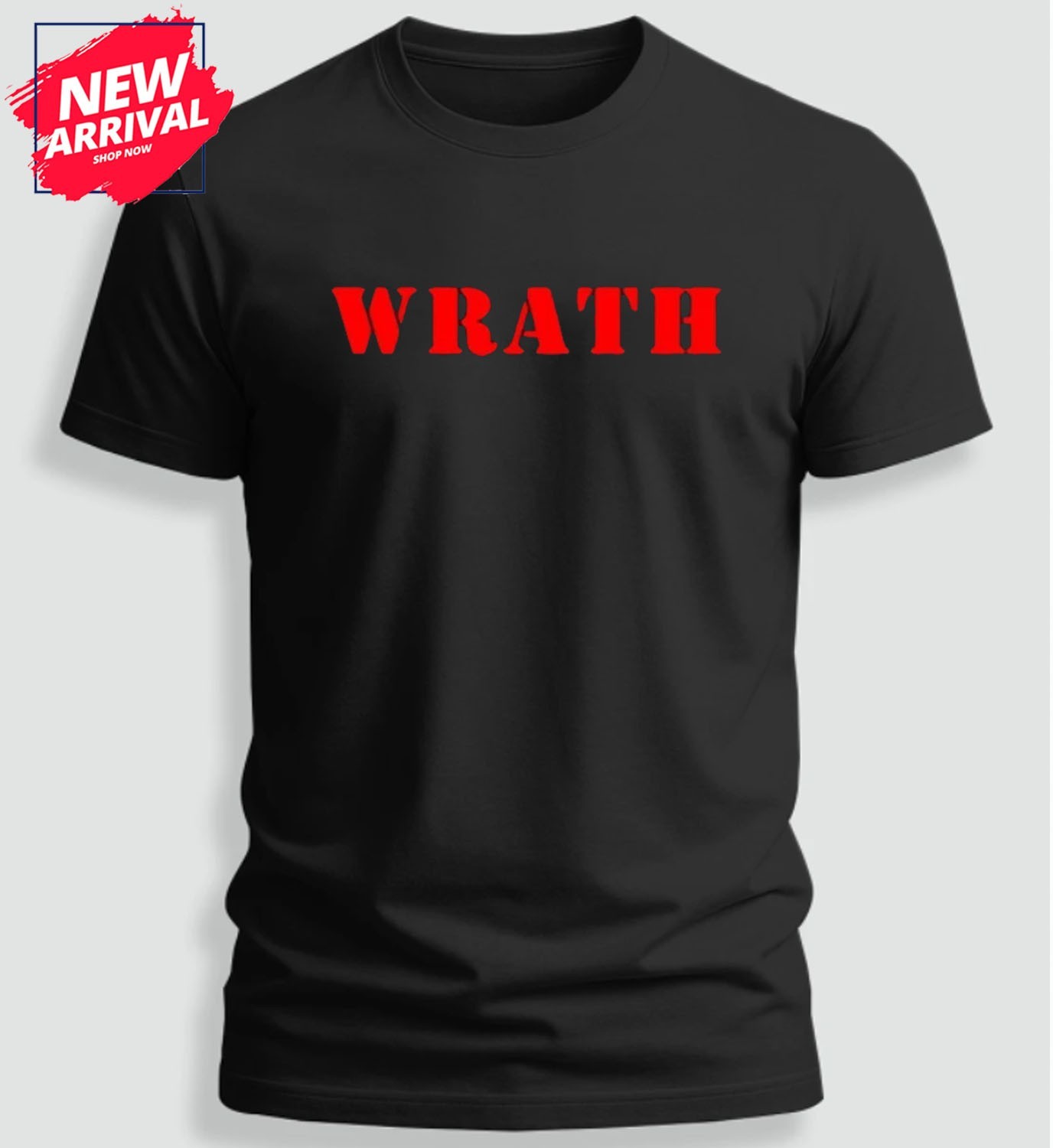 Wrath Natural Selection Red Logo T-Shirt Gifts - USA Size S-5XL