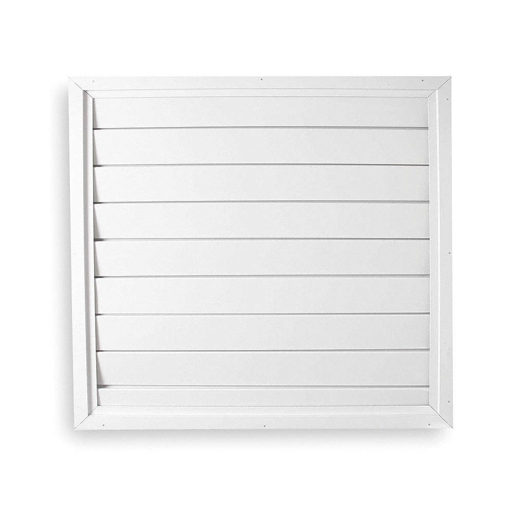 DAYTON 3HHR3 Ceiling Shutter,32 Long,32 Wide 3HHR3