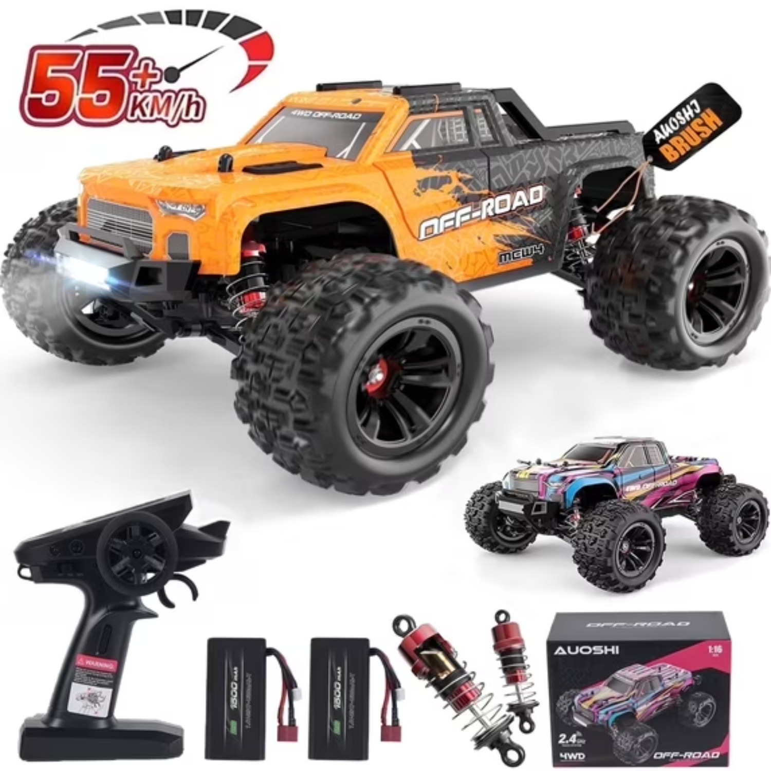AUOSHI RC Cars 1:16 High Speed Remote Control Truck