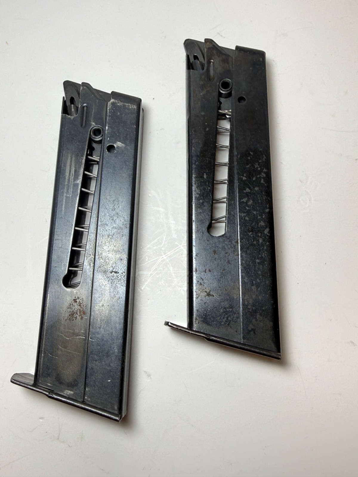 Lot of 2 Vintage Smith & Wesson S&W Model 52 .38 Special Wadcutter 5-Rd Magazine