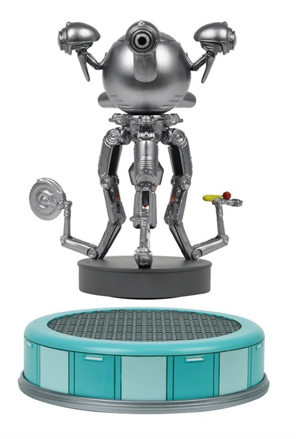 Fallout 4 76 New Vegas Floating & Rotating Mr Handy Figure Statue Figurine PVC