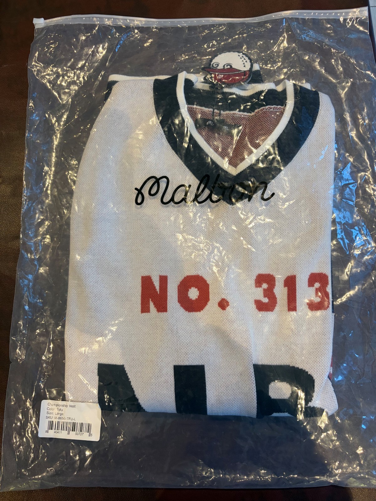 Genuine Malbon Championship Knit Masters Banned 2024 Vest Jason Day Outfit Genuine Malbon Championship Knit Masters Banned 2024 Vest Jason Day Outfit