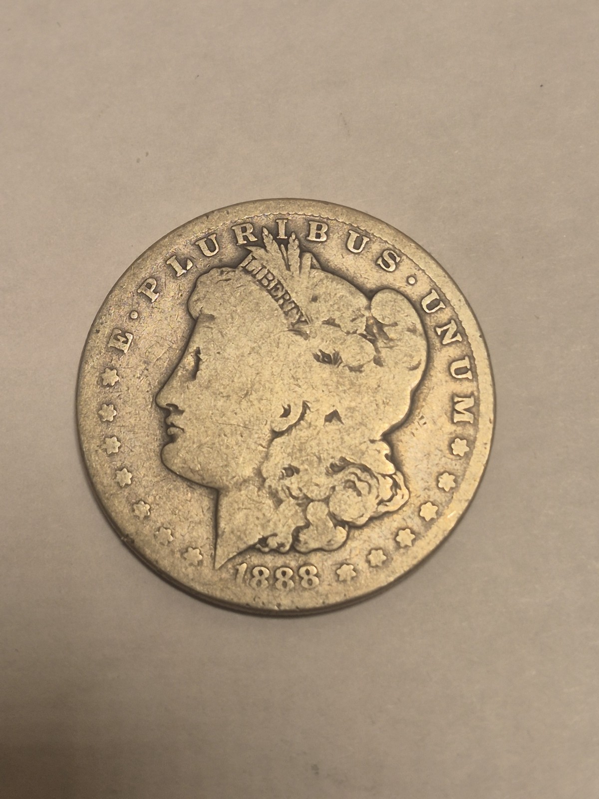 1888-S Morgan Silver Dollar Rare Key Date San Francisco Mint 