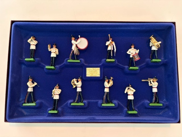 Britains #5294 Toy Soldiers, Royal Anglian Regimental Band, #1575/5000 Britains #5294 Toy Soldiers, Royal Anglian Regimental Band, #1575/5000