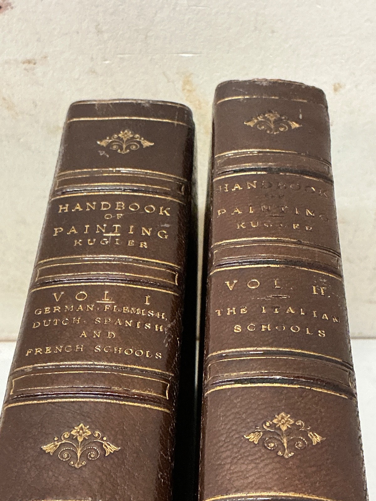 1854-55 Handbook of Painting The German Felmish Dutch Spanish & French Schools 1854-55 Handbook of Painting The German Felmish Dutch Spanish & French Schools