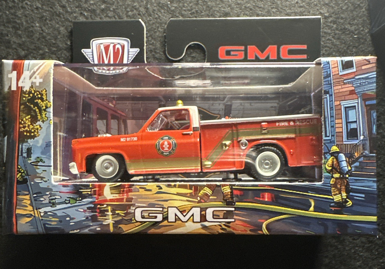 M2 Machines 1975 GMC Sierra Grande 15 Fire & Rescue Truck R98 26-34 M2 Machines 1975 GMC Sierra Grande 15 Fire & Rescue Truck R98 26-34