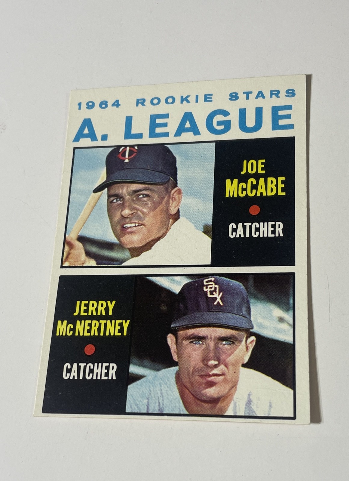 1964 Topps - High # Jerry McNertney, Joe McCabe #564 (RC) combined shipping. B9