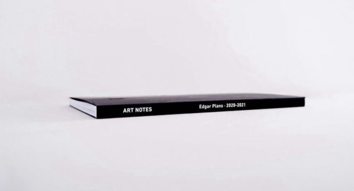 Edgar Plans Art Notes Book Limited  x/1000 Signed & Numbered SEALED