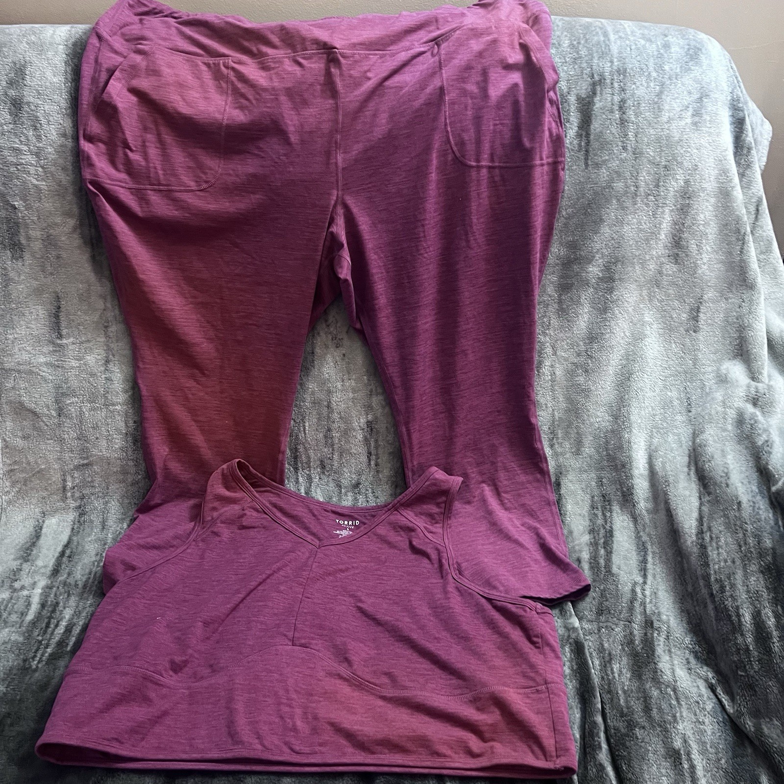 Torrid Size 5 Active Set Pink