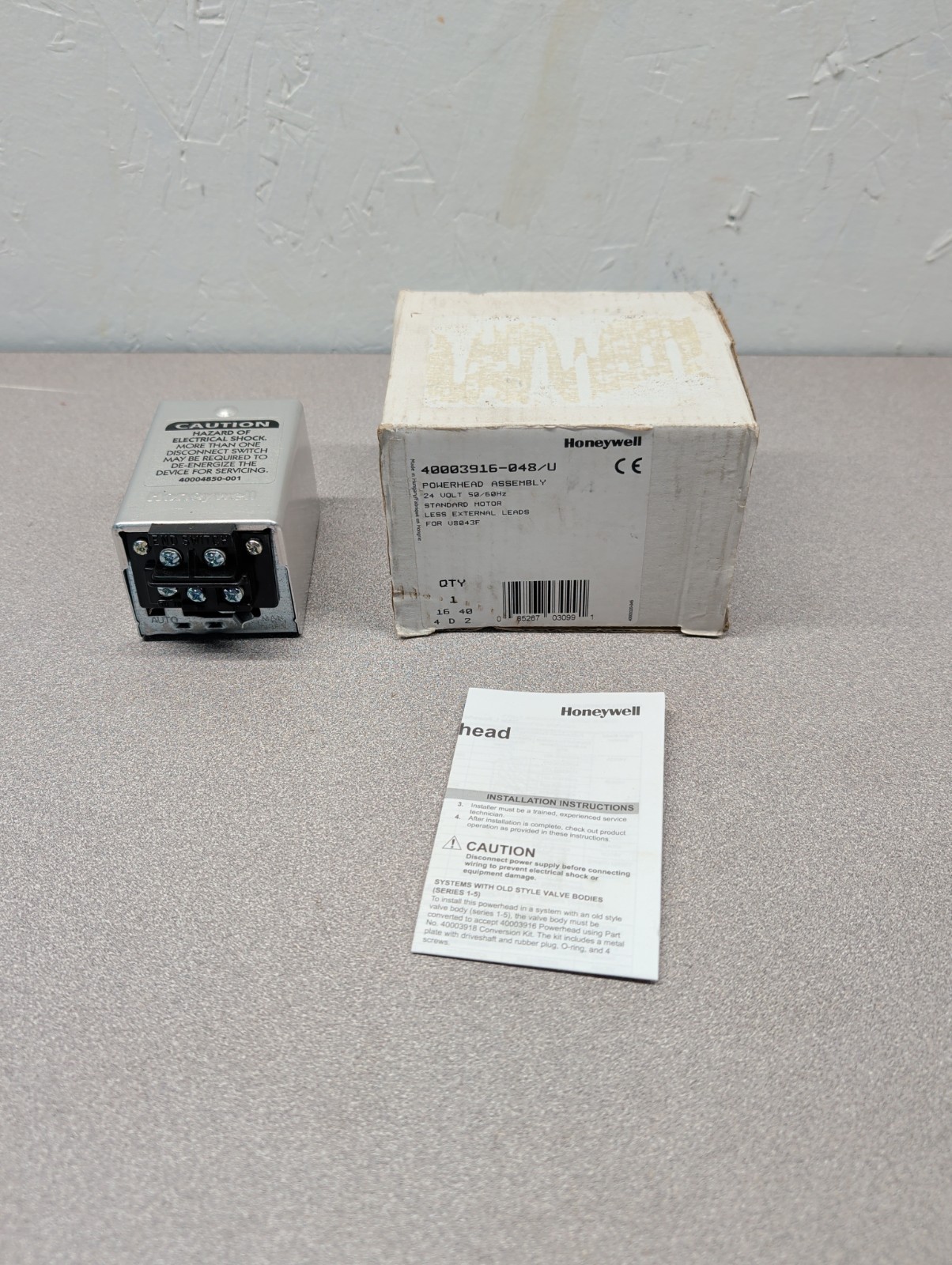 HONEYWELL 40003916-048/U REPLACEMENT POWERHEAD ASSEMBLY 24V - HONEYWELL 40003916-048/U REPLACEMENT POWERHEAD ASSEMBLY 24V -