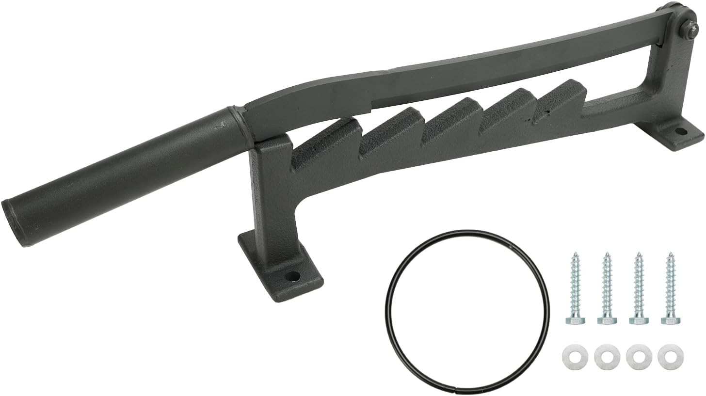 Wall Mount Steel Firewood Splitter,Kindling Wood Cracker Cutting Tool,Firewood K