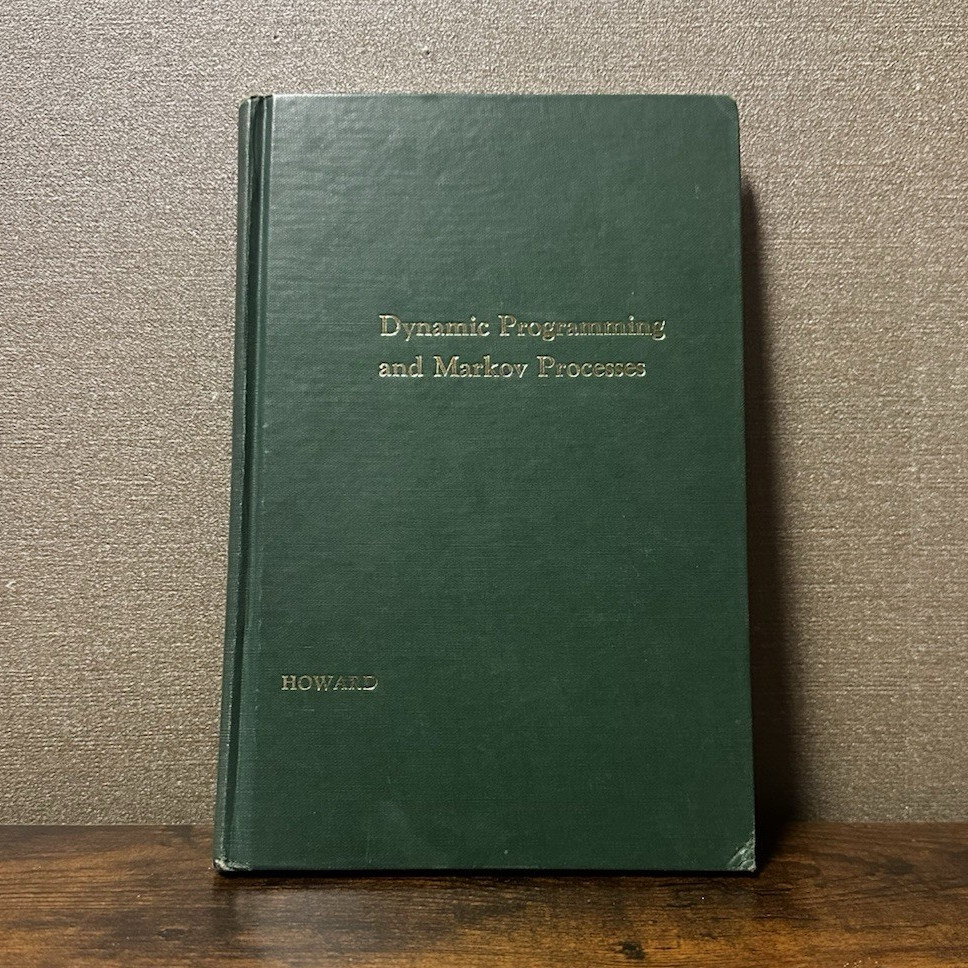 Dynamic Programming and Markov Processes by Ronald A. Howard Hardcover 1960