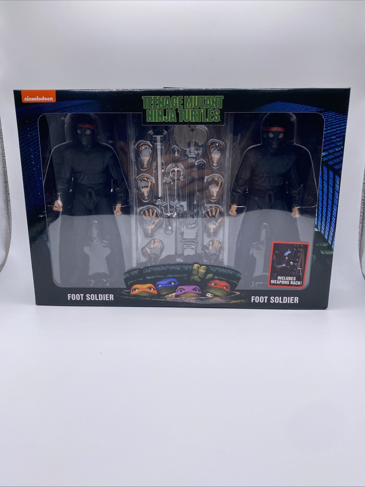 NECA Teenage Mutant Ninja Turtles II Secret of the Ooze Foot Soldiers 2 Pack NIB NECA Teenage Mutant Ninja Turtles II Secret of the Ooze Foot Soldiers 2 Pack NIB