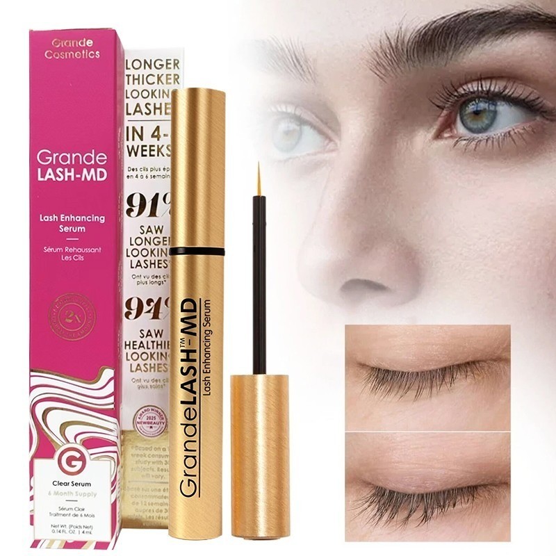 1 Bottle 4ML Grande LASH-MD Lash Enhancing Serum 6 Month Supply EXP: 2028 1 Bottle 4ML Grande LASH-MD Lash Enhancing Serum 6 Month Supply EXP: 2028