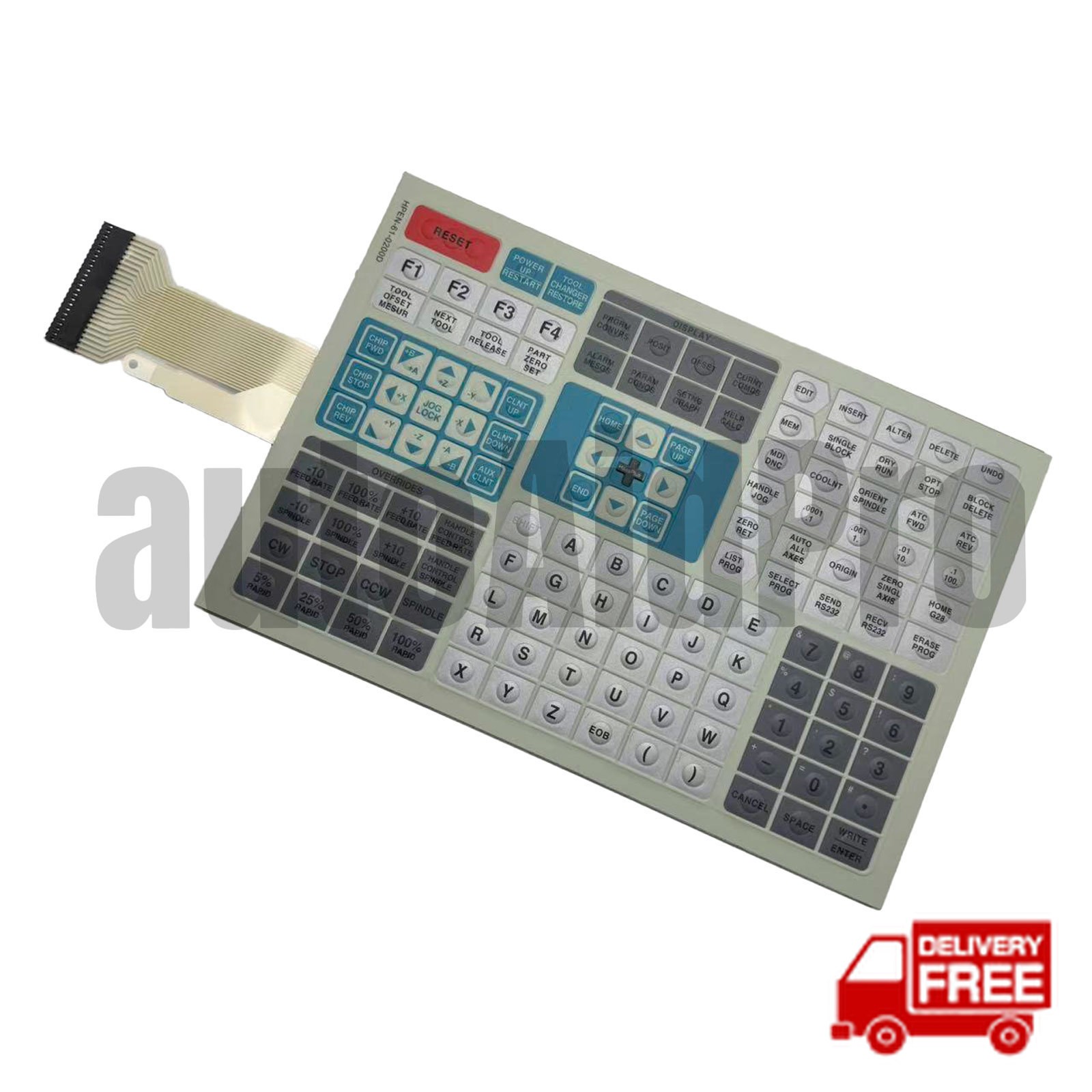New Membrane Switch keypad keyboard 61-0200 61-0200D 61-0200B for HAAS 