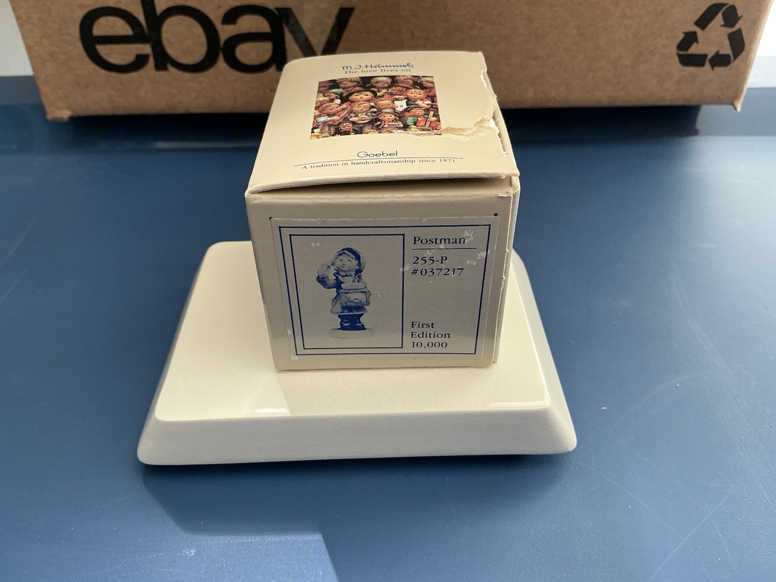 Goebel Hummel Miniature Figurine POSTMAN 255-P NEW