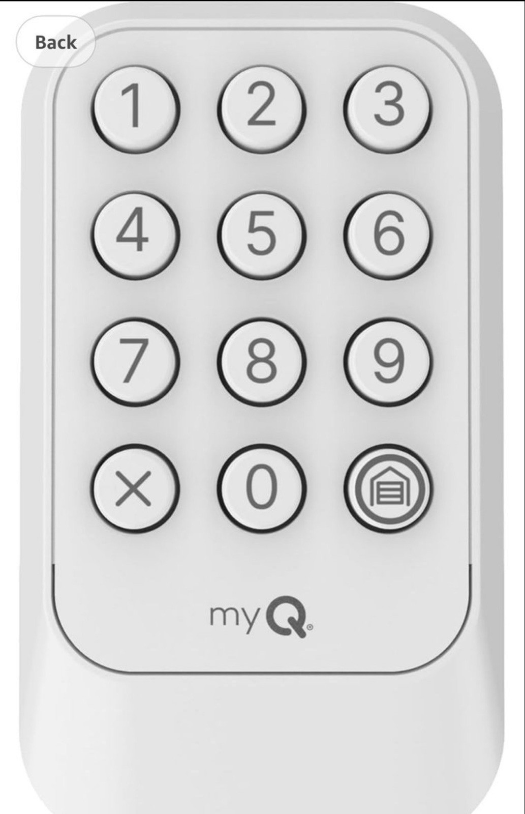 Chamberlain Genuine myQ Garage Keypad,Weather Resistant&Ultra Secure
