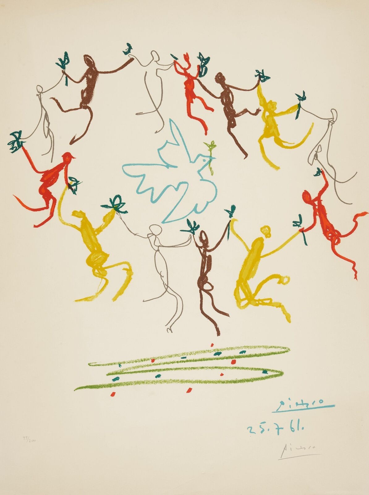 Pablo Picasso The Youth Circle La Ronde de la Jeunesse Modern Art