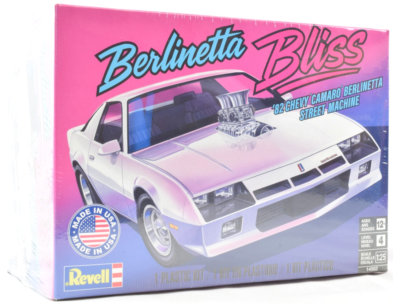 Revell 1982 Chevy Camaro Berlinetta Street Machine 1/25 Model Car Kit 14582