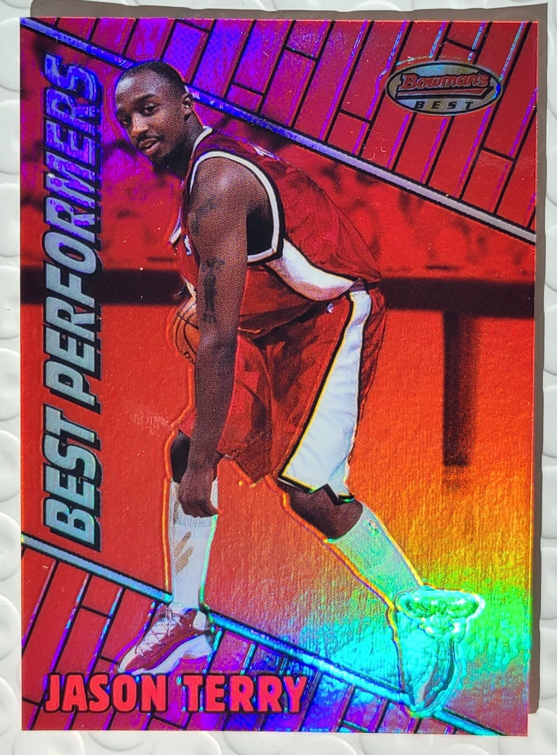 1999-00 Bowman\'s Best - Jason Terry #100 Refractor 136/400